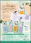 「BIRD BOOKMARKER 刺繍しおり第2弾」チラシ