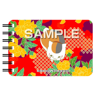 夏目友人帳リングメモ B8サイズ／ニャンコ先生2の画像01