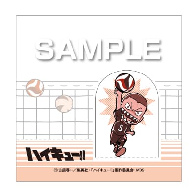 ハイキュー!!とび出すふせん／田中龍之介の画像01