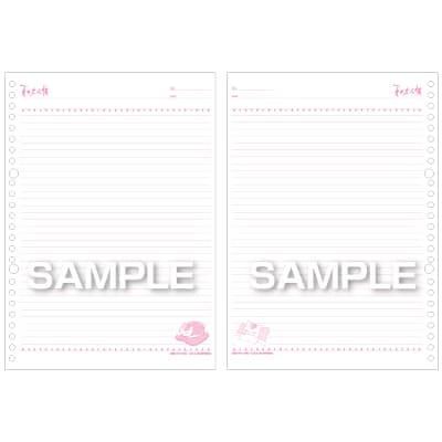 ニャンコ先生ルーズリーフ B5サイズ／おひるねの画像01