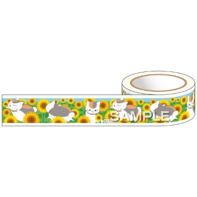 夏目友人帳 マスキングテープ／Ｃ（ヒマワリ）の画像01