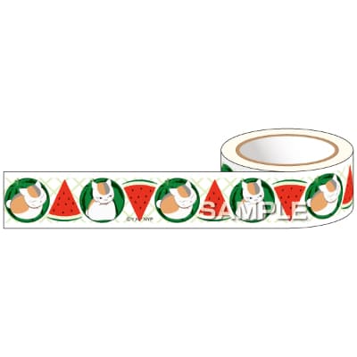 夏目友人帳 マスキングテープ／G（スイカ）の画像01