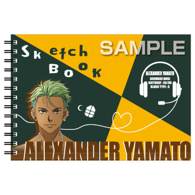 KING OF PRISM 図案スケッチブック／大和アレクサンダーの画像01