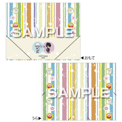 銀魂 フラットホルダー A4サイズ／坂田銀時＆高杉晋助の画像01