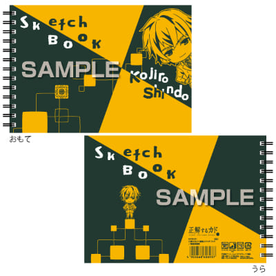 正解するカド 図案スケッチブック／真道 幸路朗の画像01