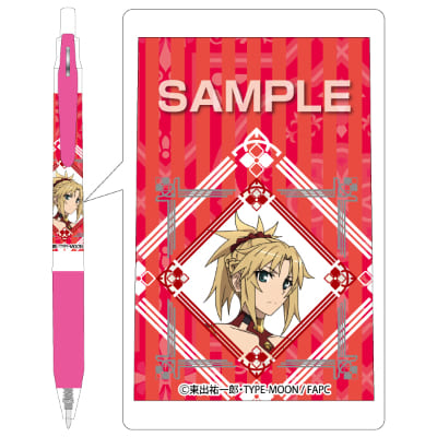 Fate/Apocrypha サラサボールペン／赤のセイバーの画像01