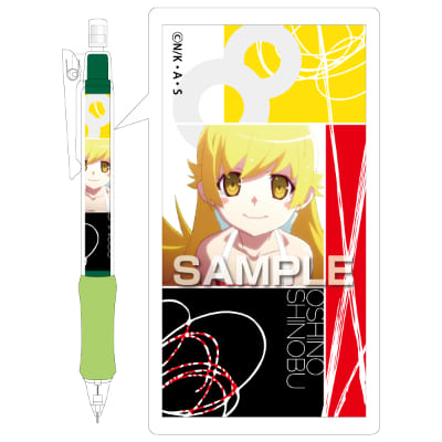 終物語 シャーペン／忍野 忍｜HISAGO ヒサゴ株式会社｜ラベル・伝票