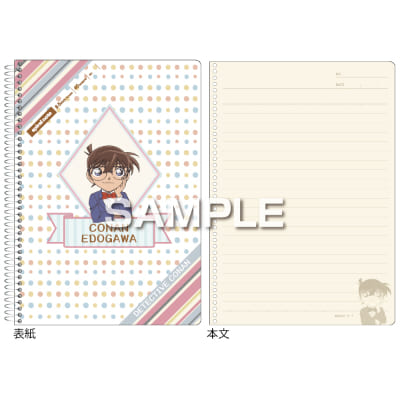 名探偵コナン スパイラルノート（B6サイズ）／江戸川コナンの画像01