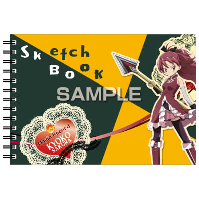 マギアレコード 魔法少女まどか☆マギカ外伝 図案スケッチブック／佐倉杏子の画像01