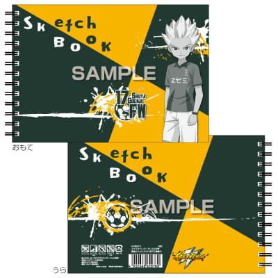 イナズマイレブン 図案スケッチブック／木戸川清修の画像01