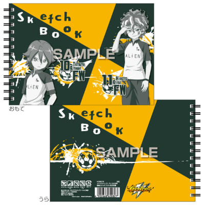 イナズマイレブン 図案スケッチブック／永世学園の画像01