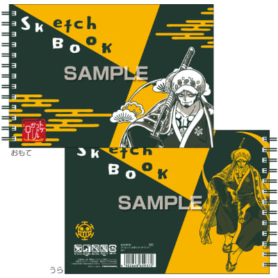 ワンピース 図案スケッチブック／ローの画像01