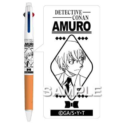 名探偵コナン 抗菌ジェットストリーム3色ペン／安室 透の画像01
