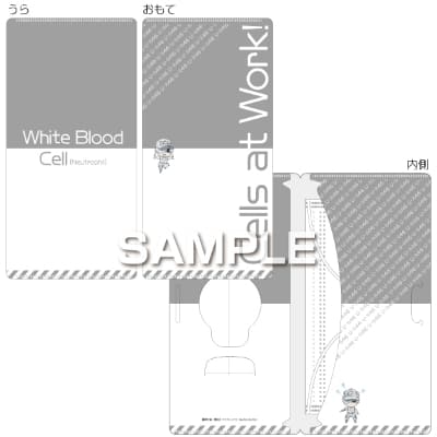 はたらく細胞 マスクケース／白血球（好中球）の画像01