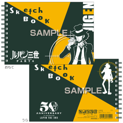 ルパン三世 PART6 図案スケッチブック／次元大介の画像01