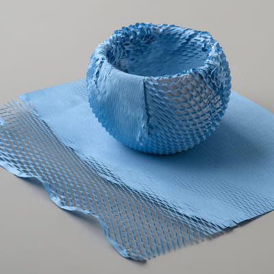 推し色クッションペーパー ブルーの画像03