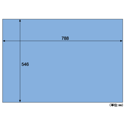 推し色薄葉紙 ブルーの画像02