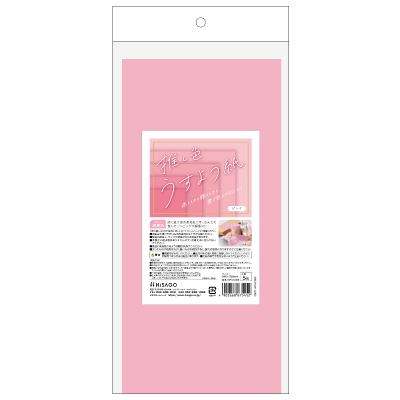 推し色薄葉紙 ピンクの画像