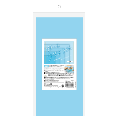 推し色薄葉紙 水色の画像