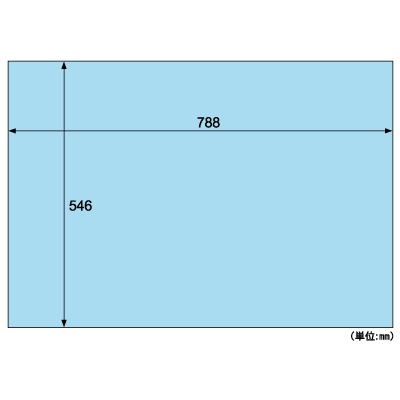 推し色薄葉紙 水色の画像02