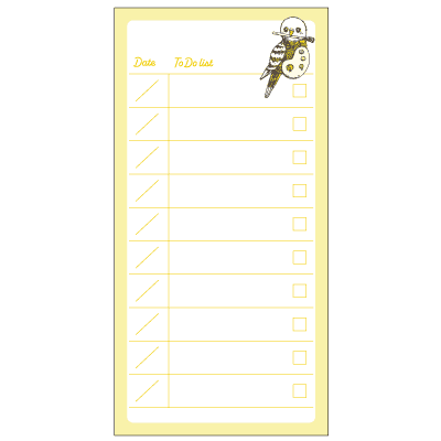 立つふせん 芸術家のインコ／ToDoの画像02