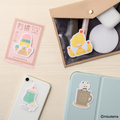 mizutama 刺繍ワッペンシール メロンソーダクマの画像03