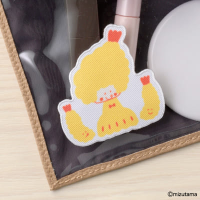 mizutama 刺繍ワッペンシール エビフライガールの画像02