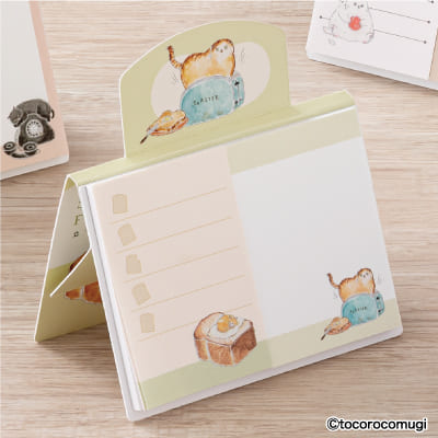 立つふせんBIG こんがりトーストにゃんこ／To Do ＆ フリースペースの画像03