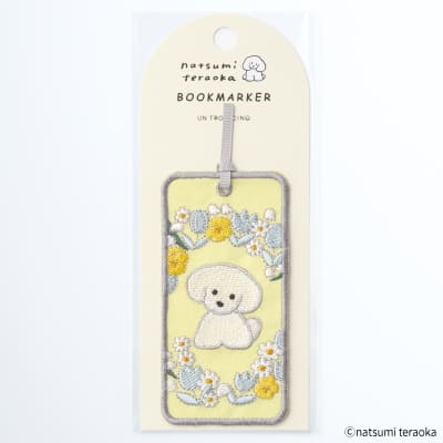 てらおかなつみ 刺繍しおり お花の画像