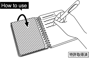 目隠しノート 使い方